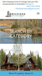 Mobile Screenshot of michiganvacationproperty.com